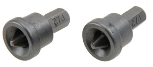 KREUZENDSTÜCKE MIT GRENZE PZ2 x 25mm 2Stk