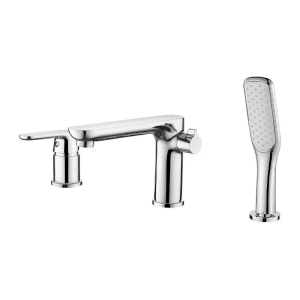 DIMA 3-LOCH STEHENDE BADEWANNE TITEL CHROM