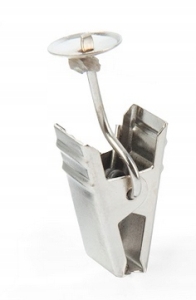 Frösche Metallfrosch mit Schale aus Nickel, 100 Stück