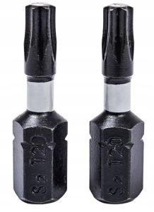 TORX-SCHLAGSCHRAUBENDREHER-SPITZEN T20X25MM 2STK
