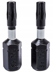 TORX-SCHLAGSCHRAUBENDREHER-SPITZEN T15X25MM 2STK