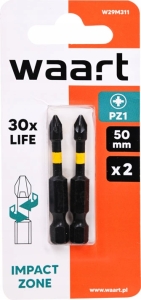 KREUZSCHLAG-SCHRAUBENDREHERSPITZEN PZ1X50MM 2STK