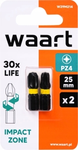 KREUZSCHLAG-SCHRAUBENDREHERSPITZEN PZ4X25MM 2STK