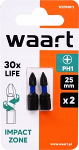 KREUZSCHLAG-SCHRAUBENDREHERSPITZEN PH1X25MM 2STK