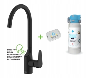 Spültischarmatur, Filterarmatur DAFI, SCHWARZ