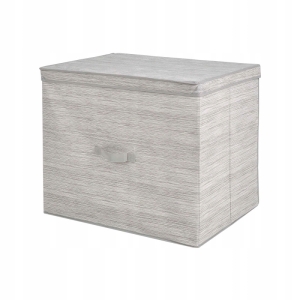 BOX MIT DECKEL 60X40X50 CM BOX-ORGANIZER BEIGE