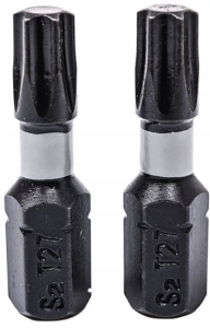 TORX-SCHLAGSCHRAUBENDREHER-SPITZEN T27X25MM 2STK