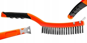 DRAHTBÜRSTENSCHABER 347MM EDELSTAHL