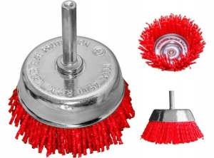NYLONFASERBÜRSTENKNOPF 65MM SCHAFT 6MM
