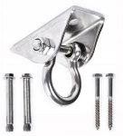 HAKEN ZUR MONTAGE EINER HÄNGEMATTE SCHAUKEL, EDELSTAHL-SET