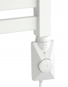 VOLCANO ELEKTRISCHE HEIZUNG MIT THERMOSTAT FÜR HEIZKÖRPER 600 W WEISS