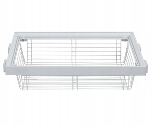 ZUBEHÖR FÜR SCHIEBEKORB FÜR GARDEROBE 600 MM LAGERUNG WEISS