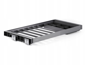 HOSENBÜGEL MIT ORGANISATOR, GARDEROBENSCHUBLADE, 900 MM, ANTHRAZIT