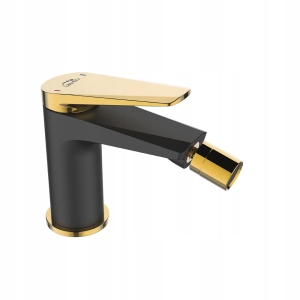 RUBIO STEHENDER BIDET FACTER MIT KAPPE, BADEZIMMER-BIDET-WC SCHWARZGOLD