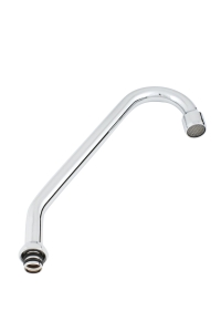 KÜCHENWASCHBECKEN-AUSLAUF 1/2 FÜR BÄNDER TYP LÄNGE 270 MM 27 CM CHROM