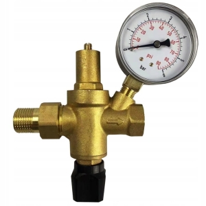 Automatische Füllventilanlage 1/2 mit 6 bar Manometer