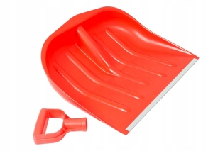 SCHAUFEL, SCHABER, VERSTÄRKTER KUNSTSTOFF-SCHNEESCHAUFEL, GROSSER GRIFF