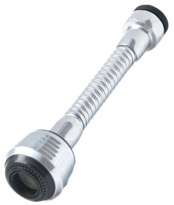 KÜCHENBELÜFTER, LANG, FLEXIBEL, EDELSTAHL, VERSTELLBAR, 15 CM BLISTER