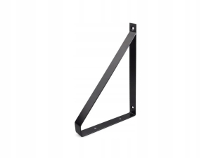 STÜTZGRIFFSTÜTZE FÜR REGAL SCHWARZ MATTE LOFT 220X154 MM METALLDREIECK
