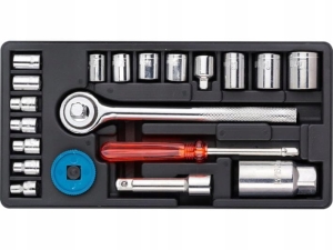 STECKSCHLÜSSEL 1/4'' 3/8'': 4-21 MM