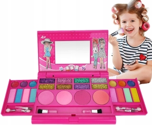 SCHACHTEL MIT MAKE-UP-KOSMETIK-NAGEL-MAKE-UP-SET FÜR EIN MÄDCHEN