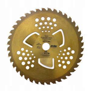 PROFILIERTE MÄHSCHEIBE 255X40 WIDIA PROFILIERTE ZÄHNE 8500 U/min