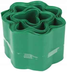 GARTENRASENKANTE, DIE DEN GARTEN TRENNT, FLEXIBEL 10 CM 9 M GRÜN