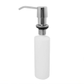 Spender für Spülmittel oder Seife mit silberner Pumpe 250 ml - CHROME