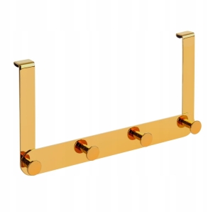 MIRI DUSCHAUFHÄNGER, AN EINER DUSCHKABINE AUFGEHÄNGT, GOLD