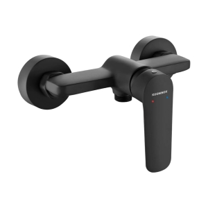 GAVA WAND-DUSCHE-Wasserhahn OHNE BADEZIMMER-DUSCHE-SET, SCHWARZ