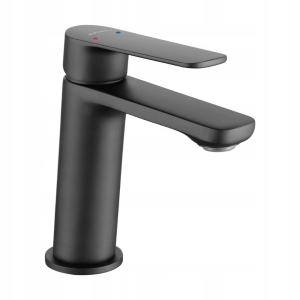 GAVA STEHENDER WASCHBECKEN FACTOR MIT KAPPE, SCHWARZ