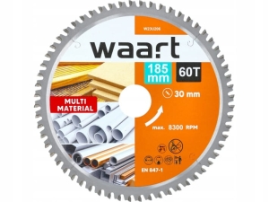 WIDIOWA SÄGEBLATT 60T 185 X 30 MM 60 WIDIOWA ZÄHNE MULTIMATERIAL