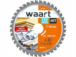WIDIOWA SÄGEBLATT 165X30 MM 40T WIDIOWA ZAHN MULTIMATERIAL