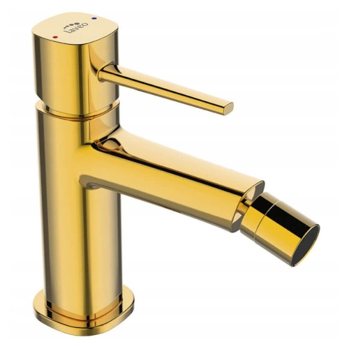 Bateria bidetowa stojąca ZŁOTA