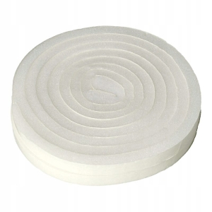DICHTUNG FÜR FENSTER, TÜREN, SELBSTKLEBENDER SCHWAMM 6M GR 5X9 MM WEISS