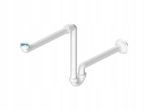 WASCHBECKEN, ROHR, BAD, TOILETTE, UNIVERSALANSCHLÜSSE, WEISS