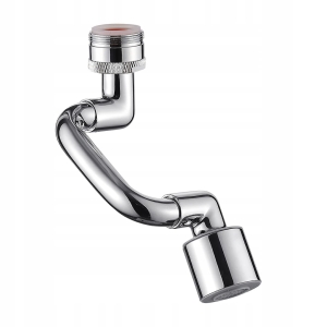 MULTIFUNKTIONALER BELÜFTER, UM 360° BEWEGLICH, 2 FUNKTIONEN, UNIVERSAL-CHROMGEWINDE