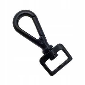 LASH-KARABINER 15 MM SCHWARZ L 50 MM-KARABINER FÜR BÄNDER
