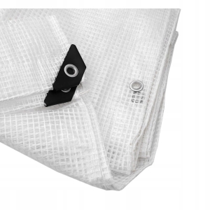 TRANSPARENTE, LICHTdurchlässige Plane 70 % 4 x 6 M 100 G VERSTÄRKT