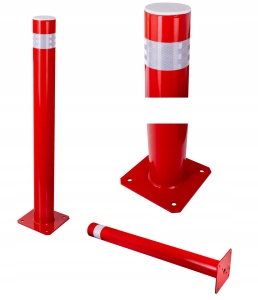 Parkplatz Warnpfosten 80 cm reflektierende Parksperre Barriere