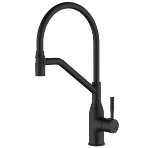 COLINA EINGRIFF-KÜCHENSPÜLENARMATUR MIT AUSLAUF, SCHWARZ