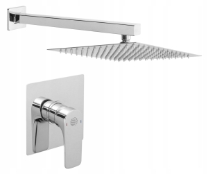 Unterputz-Brauseset Senja Regenbrauseset Chrom