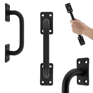 Griff für Schiebetor Schlupftür 160 mm Torgriff 16 cm schwarz