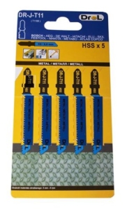 STICHSÄGEBLÄTTER 5 Stück HSS T-GRIFF METALL