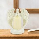 ANIOŁ LED FIGURKA DEKORACYJNA ŚWIECZNIK ŚWIECA ANIOŁEK FIGURKA 16 CM