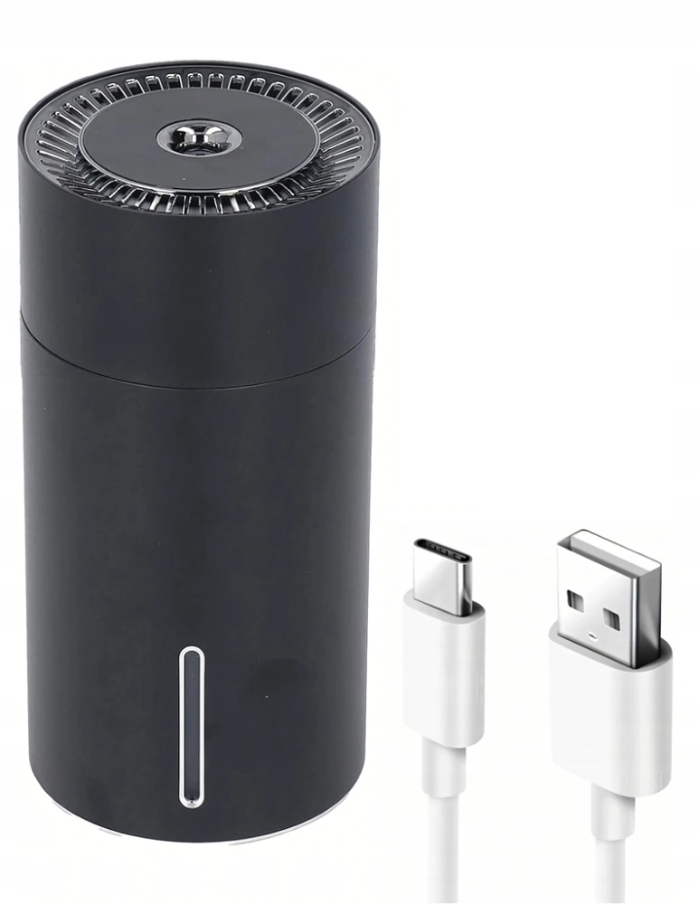 NAWILŻACZ POWIETRZA MINI DYFUZOR ZAPACHOWY SAMOCHODOWY PRZENOŚNY USB
