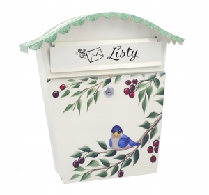 Handbemalter Vogelbriefkasten