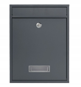 VICKY BRIEFKASTEN ANTHRAZITGRAU