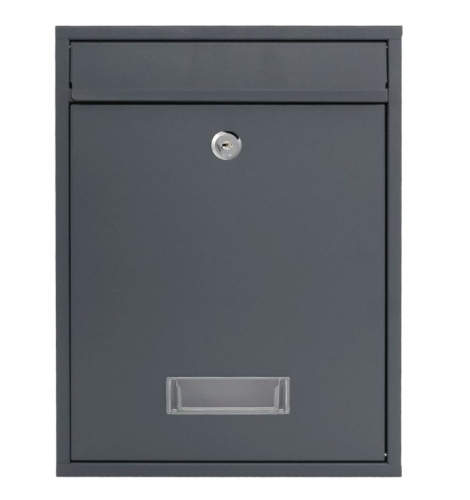 SKRZYNKA NA LISTY VICKY SZARA ANTRACYT