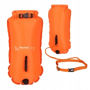 Aufblasbare Boje zum Schwimmen, Tasche, 2-in-1, Boje für Kajak, SUP, groß